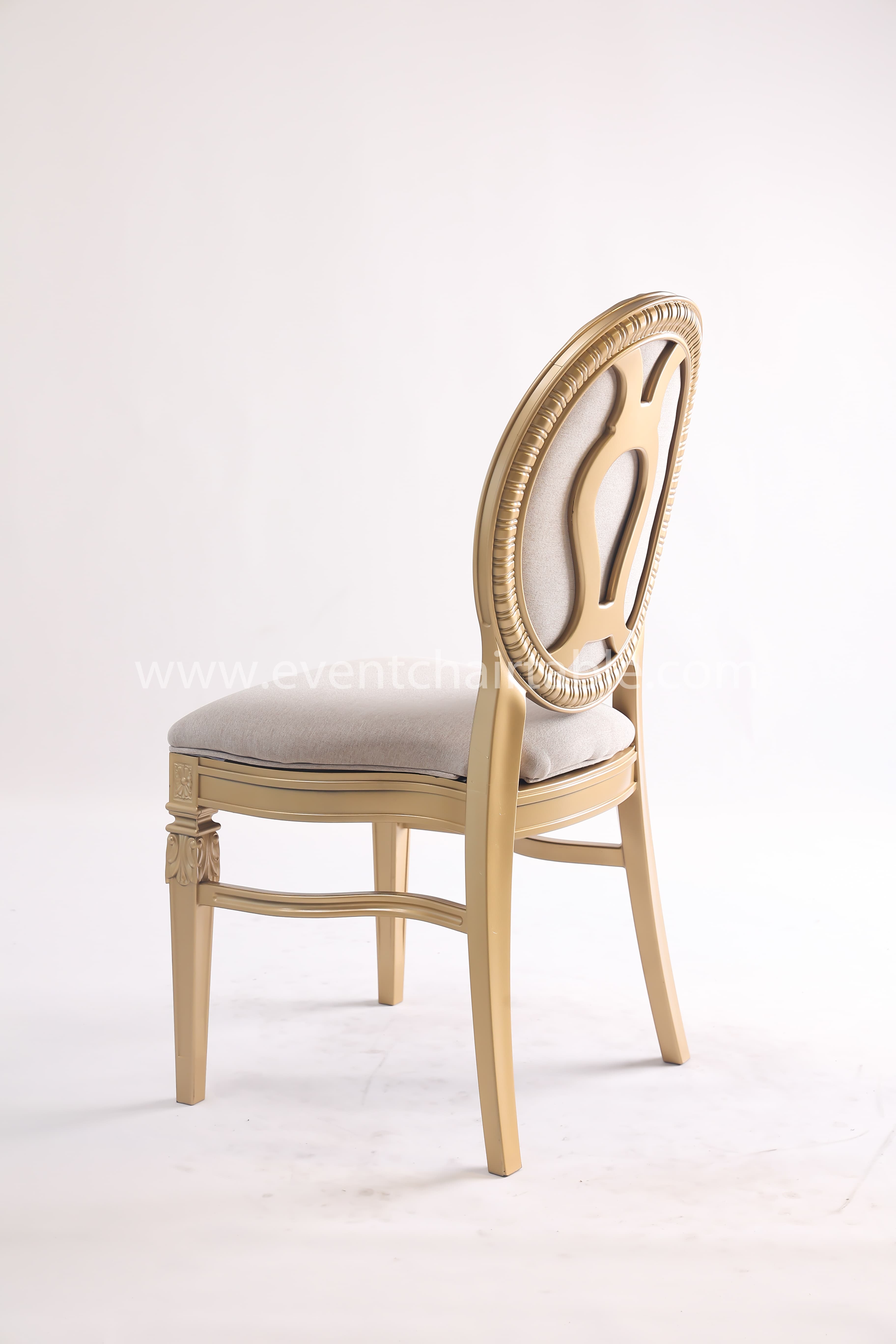 PLASTIC AURELIA CHAIR WOODEN LOOK