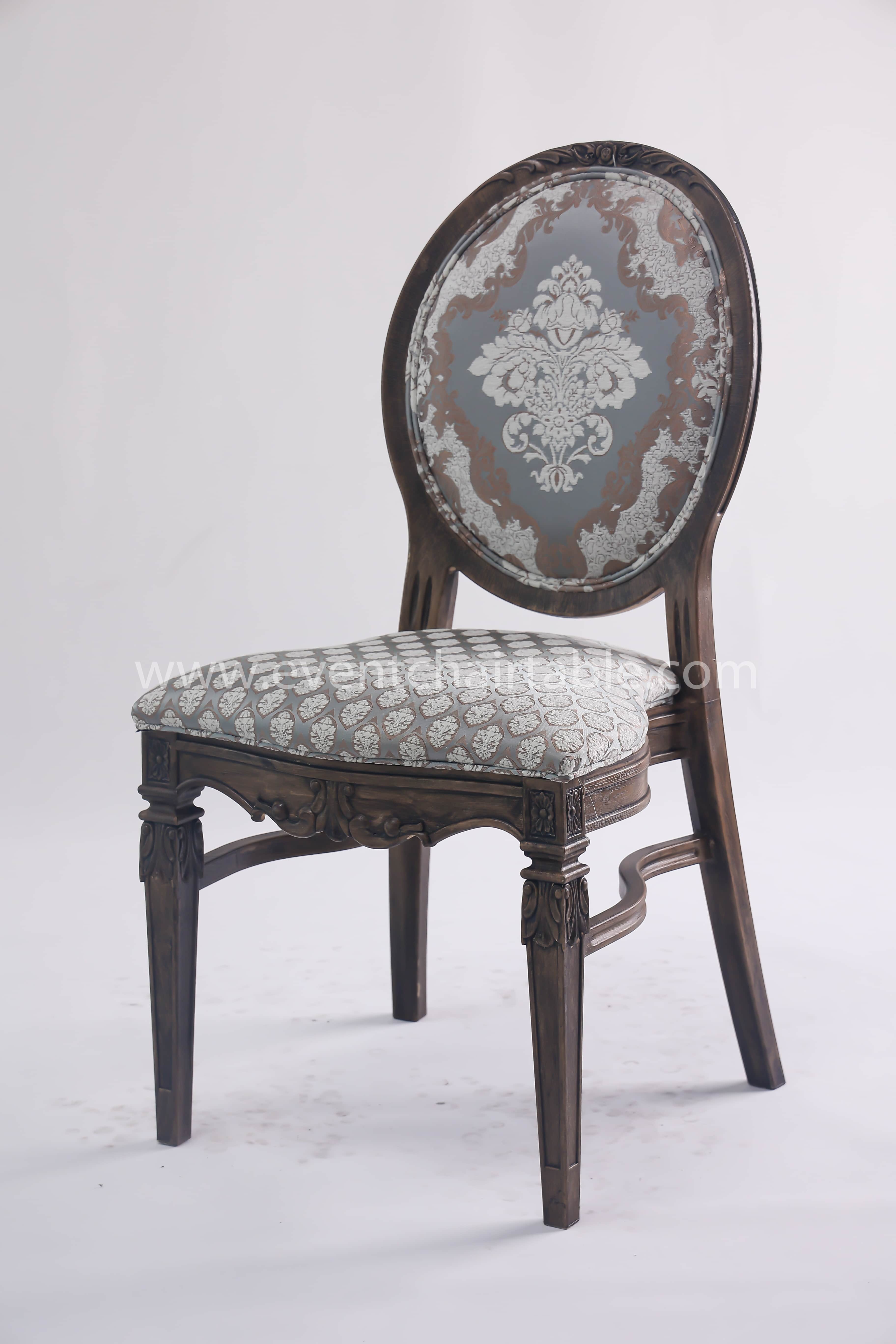 PLASTIC AURELIA CHAIR WOODEN LOOK
