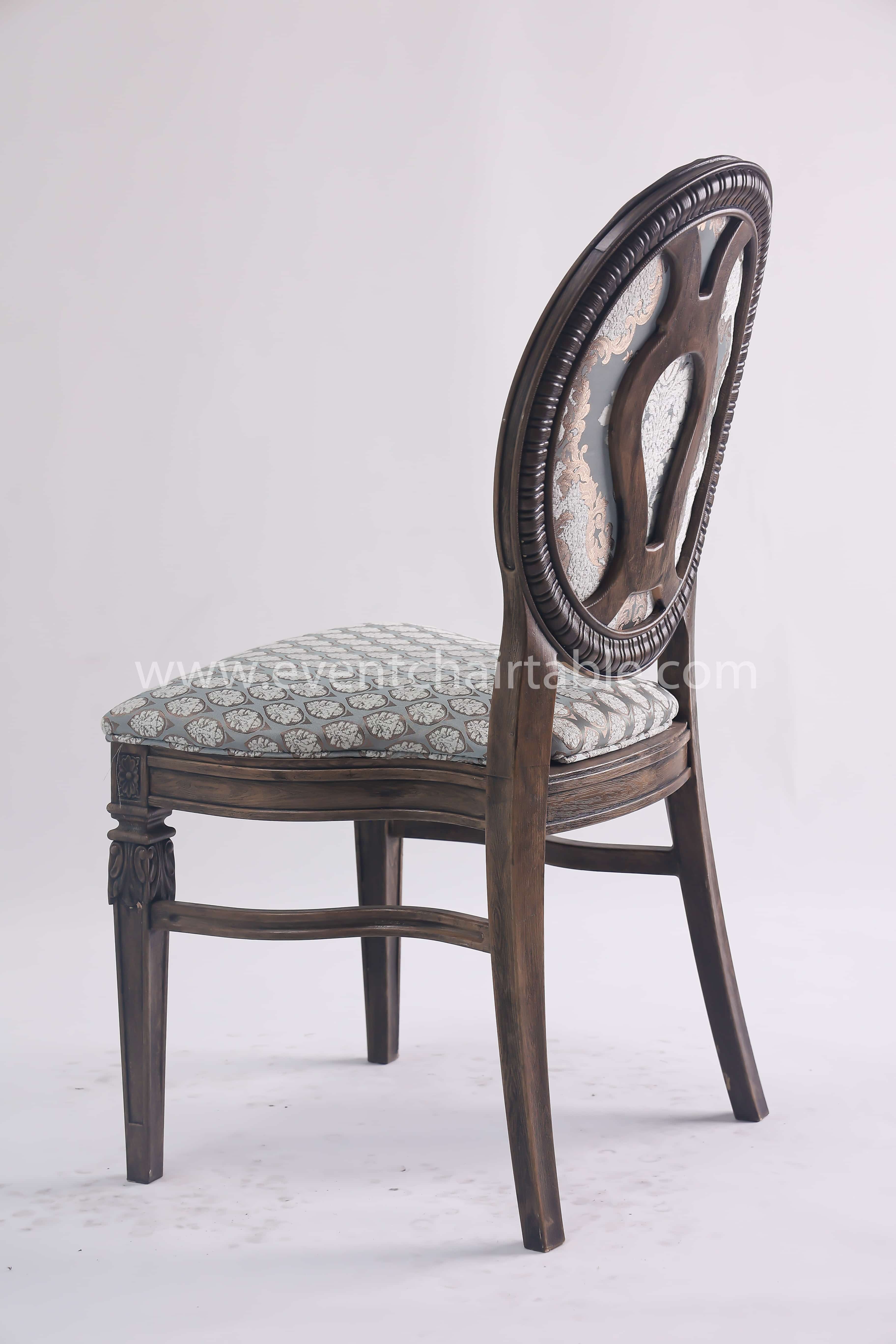 PLASTIC AURELIA CHAIR WOODEN LOOK