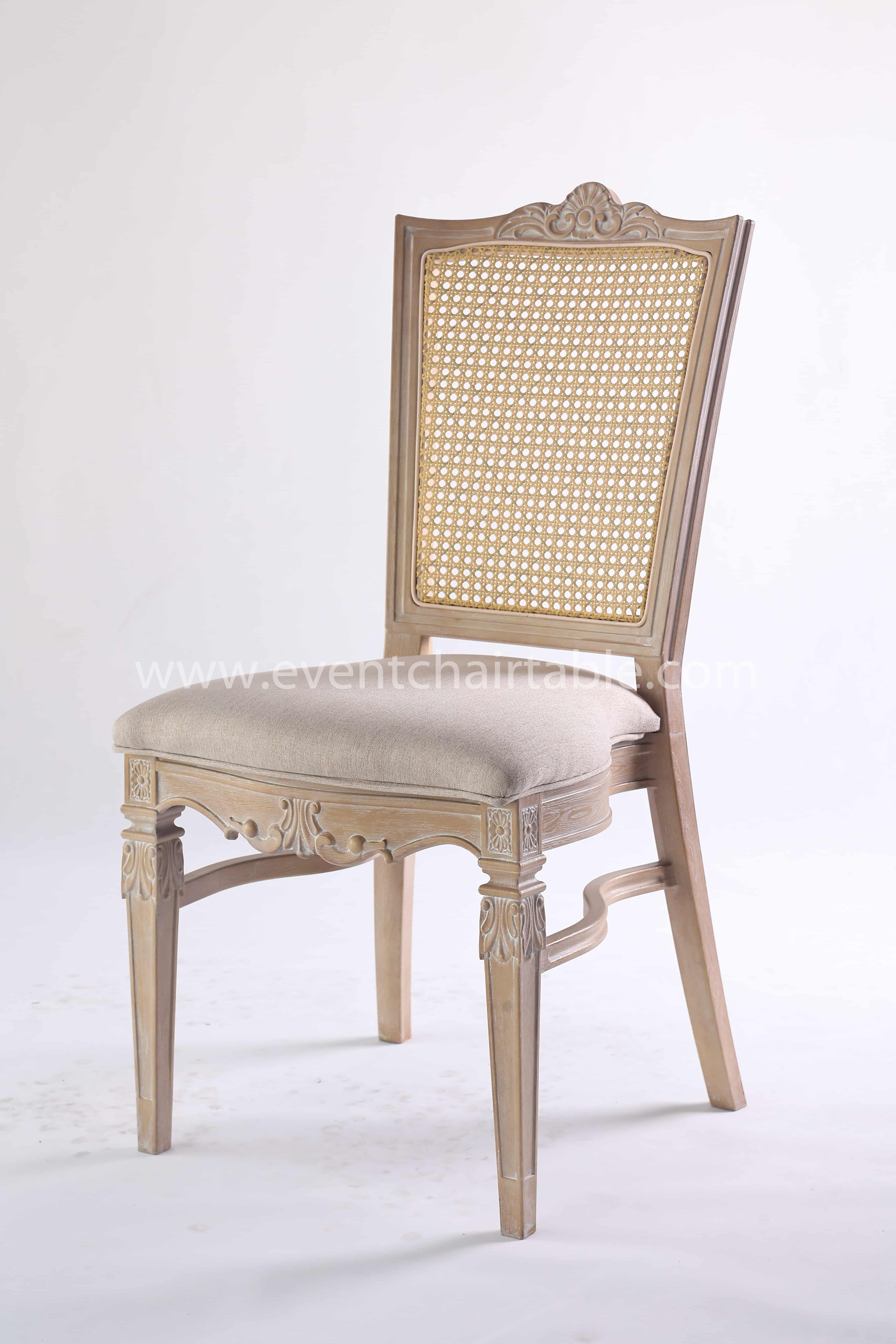 PLASTIC EMILY CHAIR WOODEN LOOK