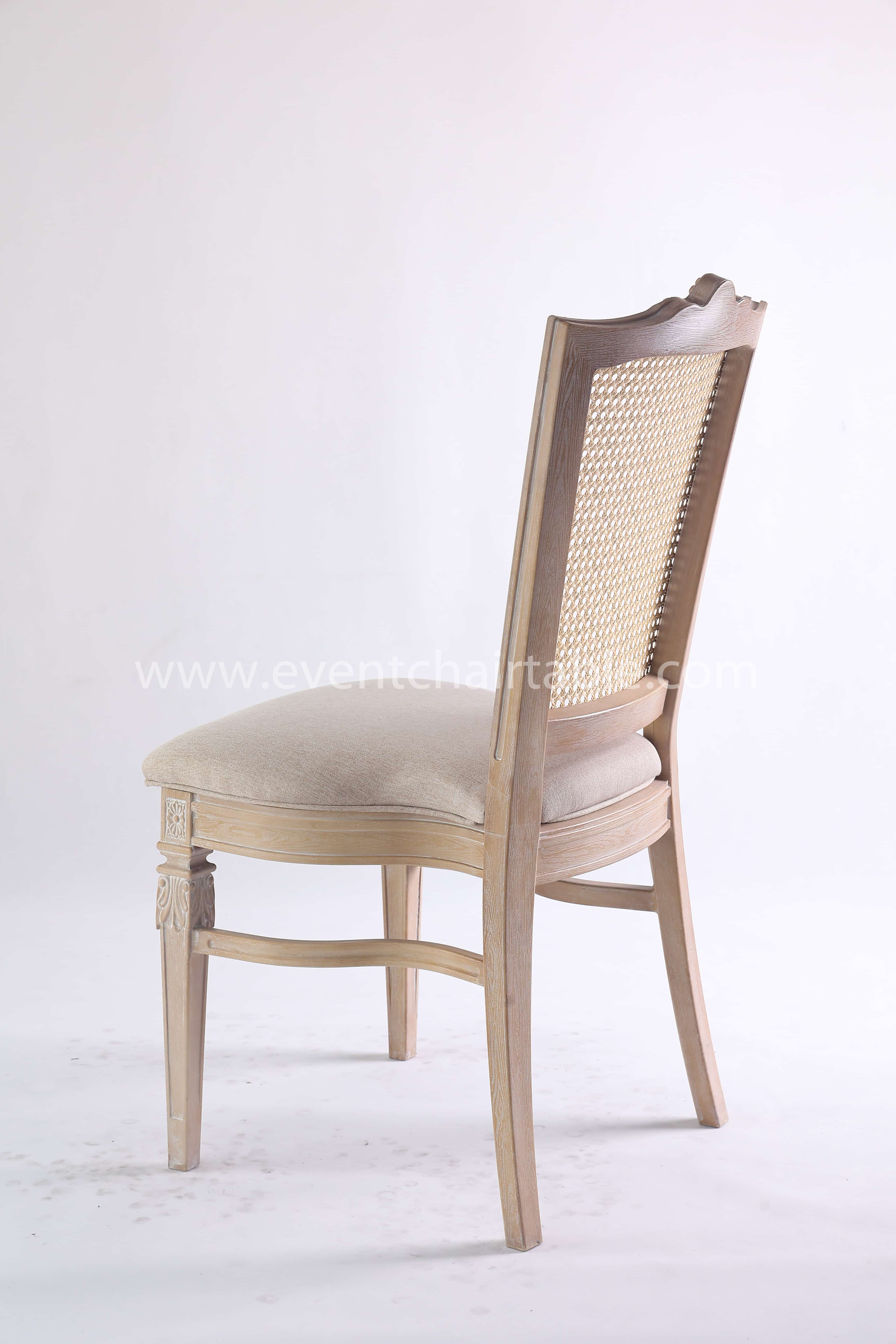 PLASTIC EMILY CHAIR WOODEN LOOK