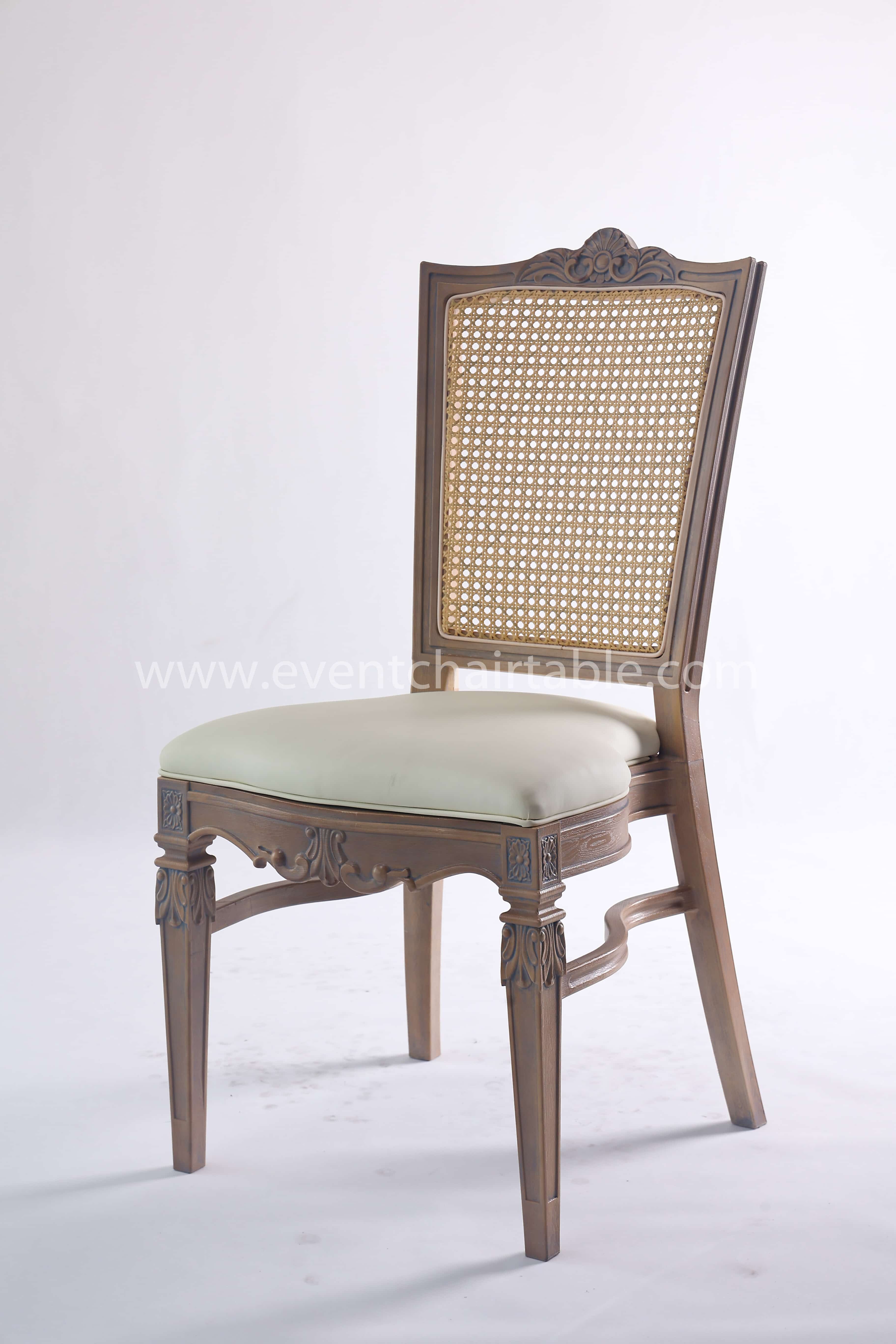 PLASTIC EMILY CHAIR WOODEN LOOK