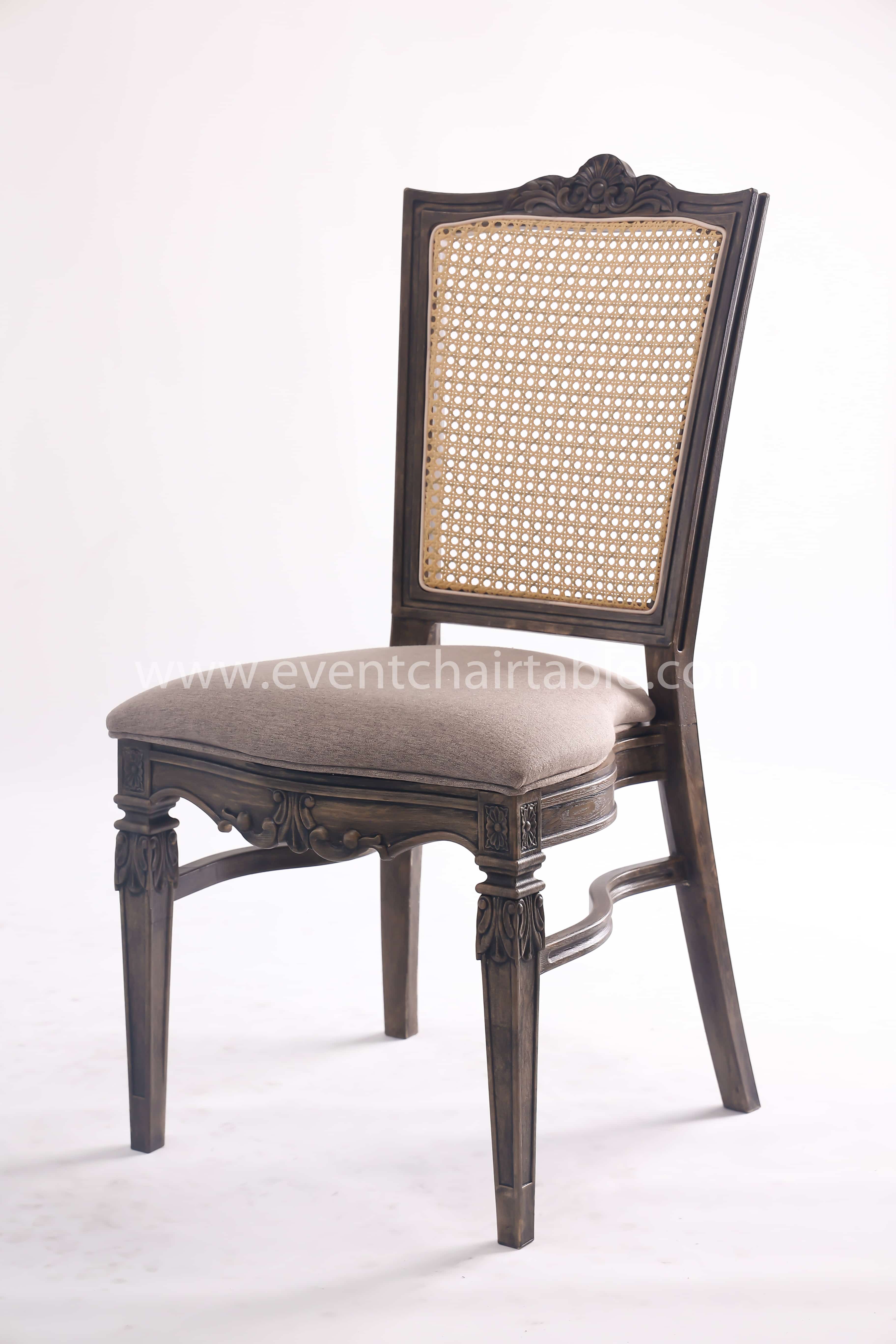 PLASTIC EMILY CHAIR WOODEN LOOK