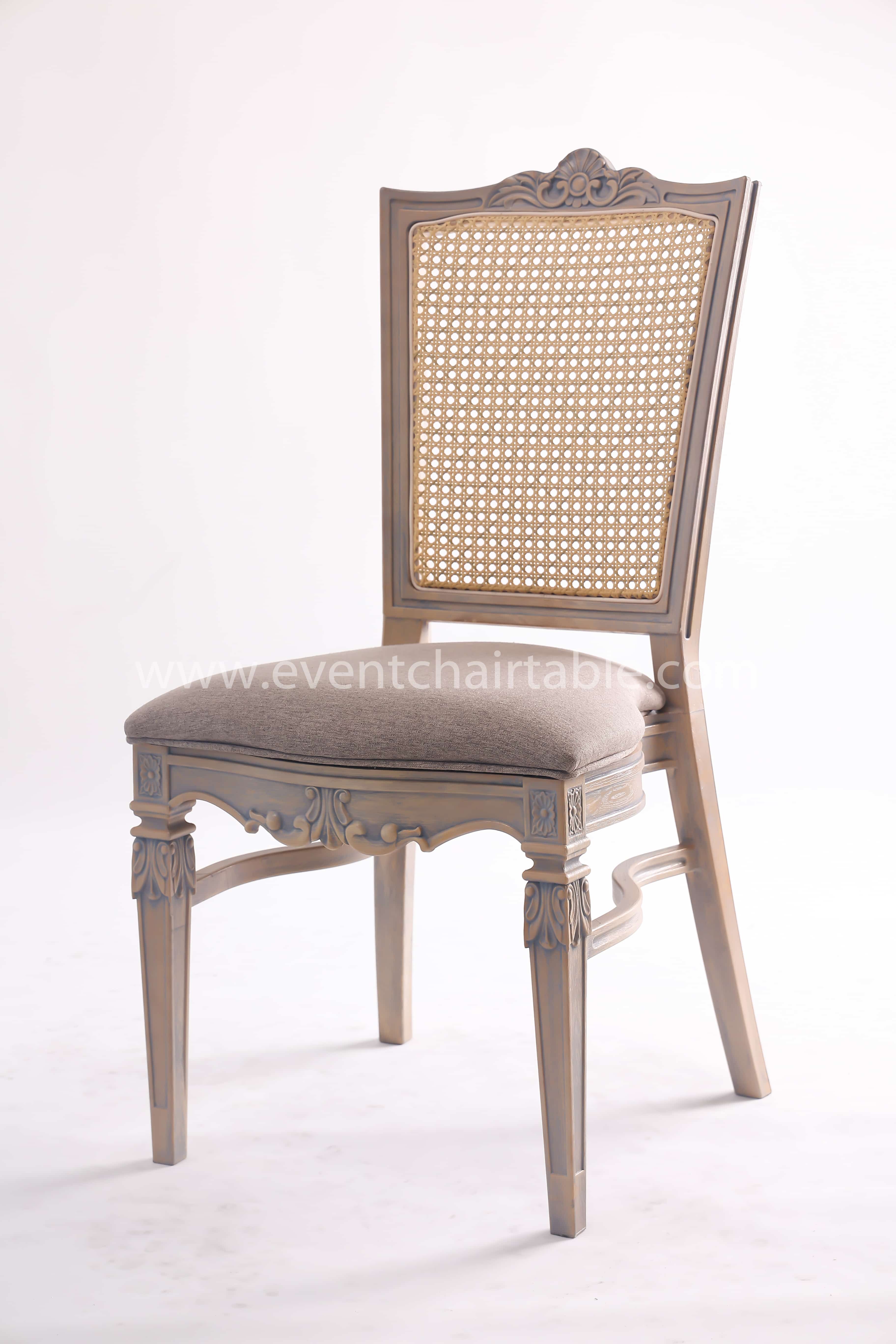 PLASTIC EMILY CHAIR WOODEN LOOK