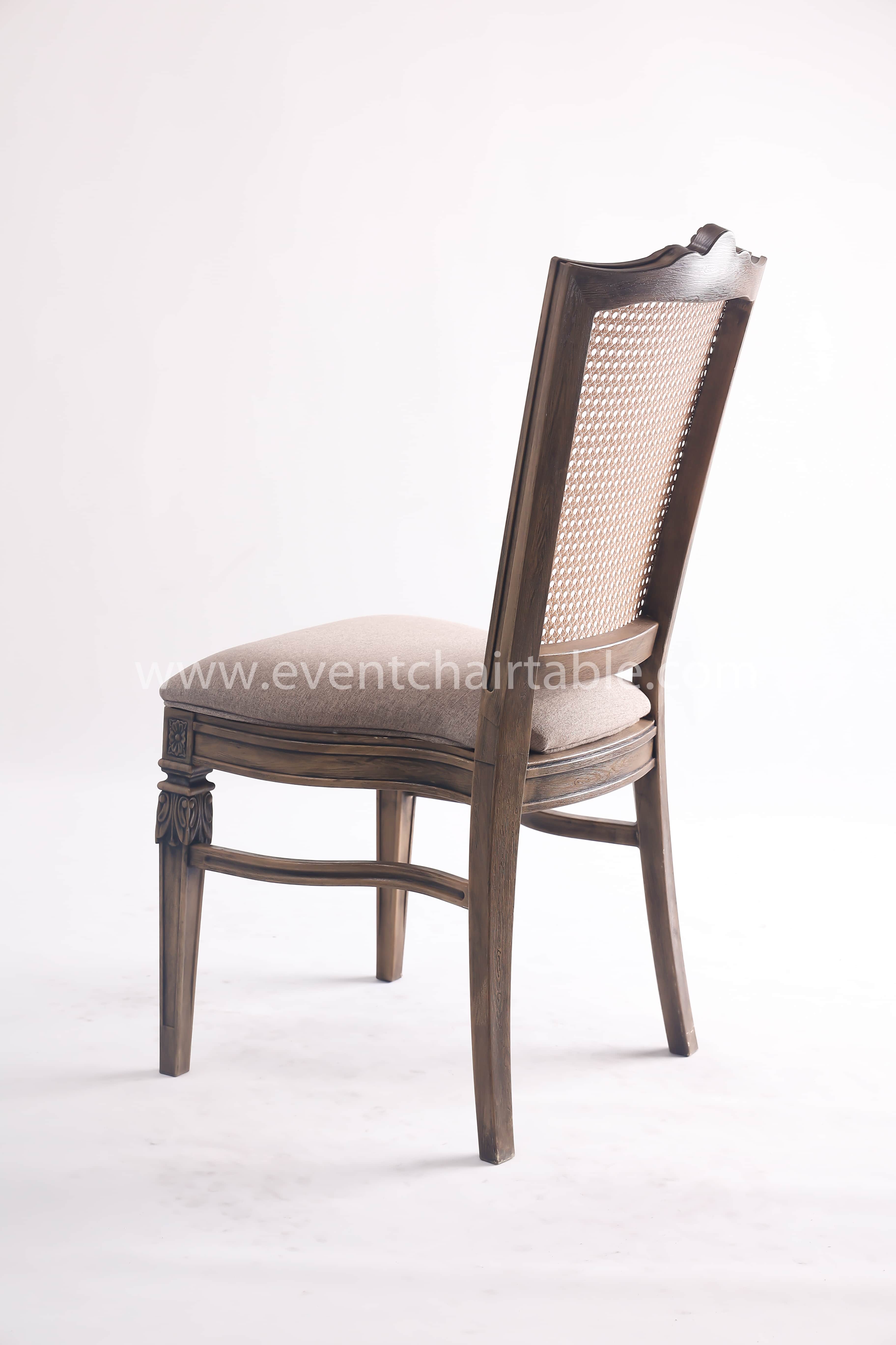 PLASTIC EMILY CHAIR WOODEN LOOK
