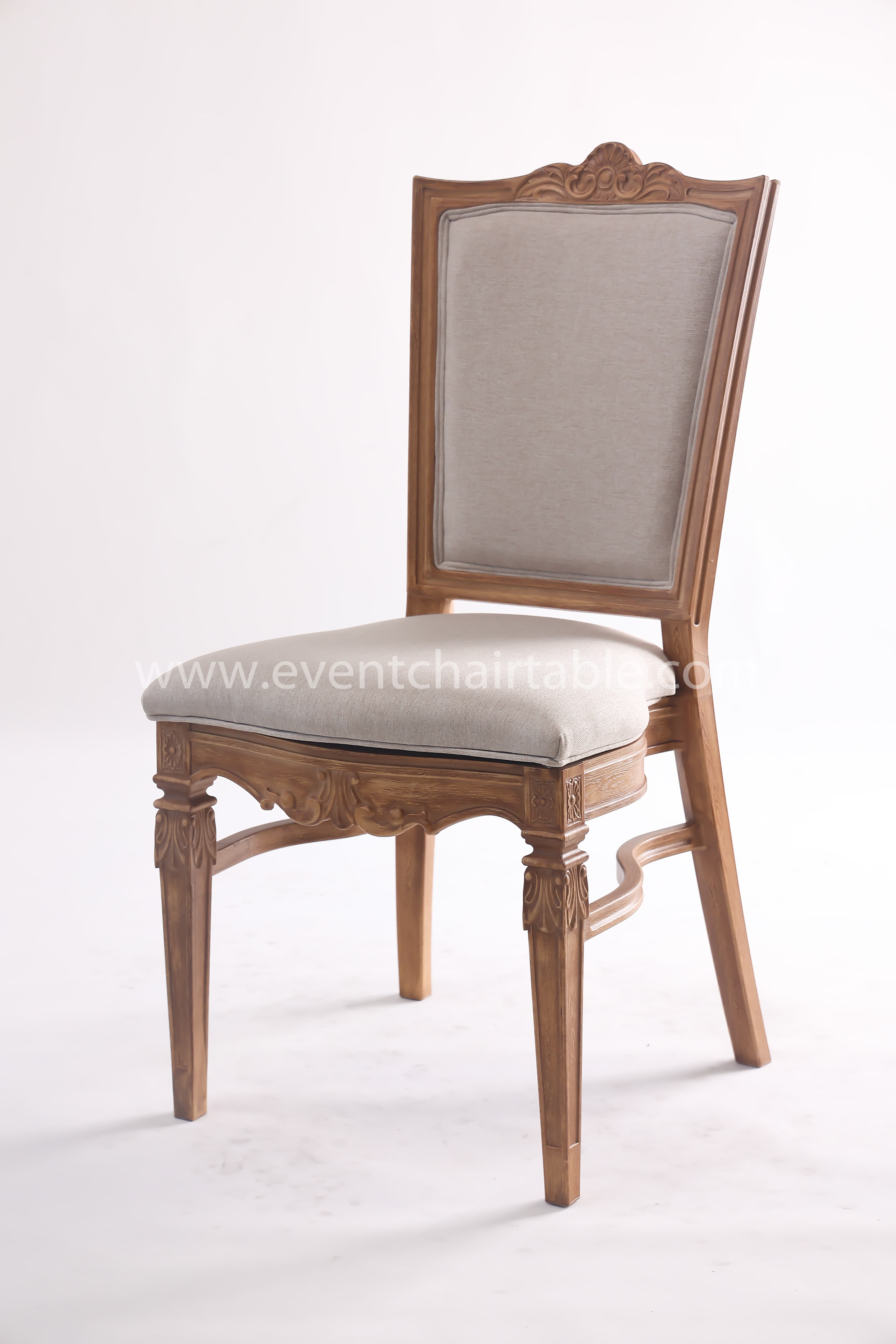PLASTIC EMILY CHAIR WOODEN LOOK