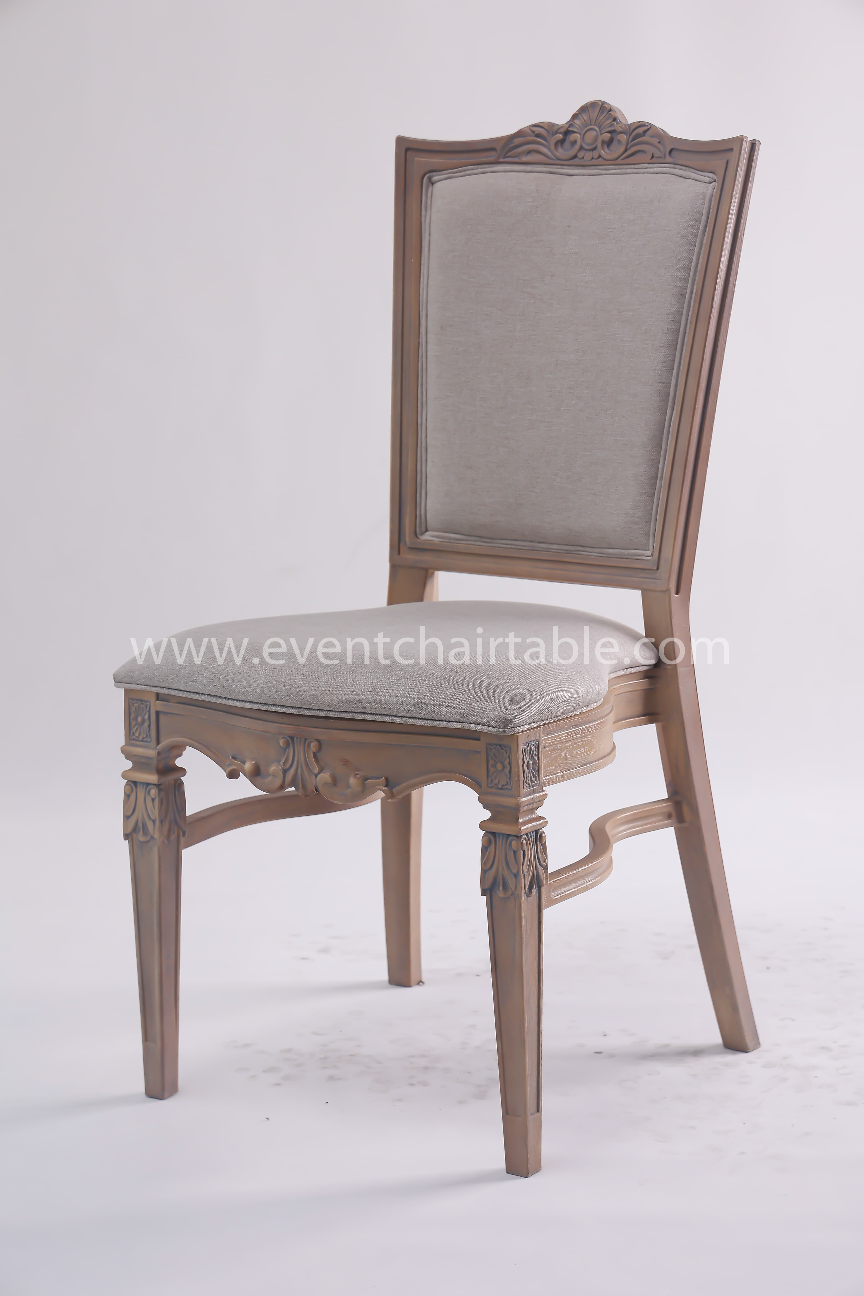 PLASTIC EMILY CHAIR WOODEN LOOK