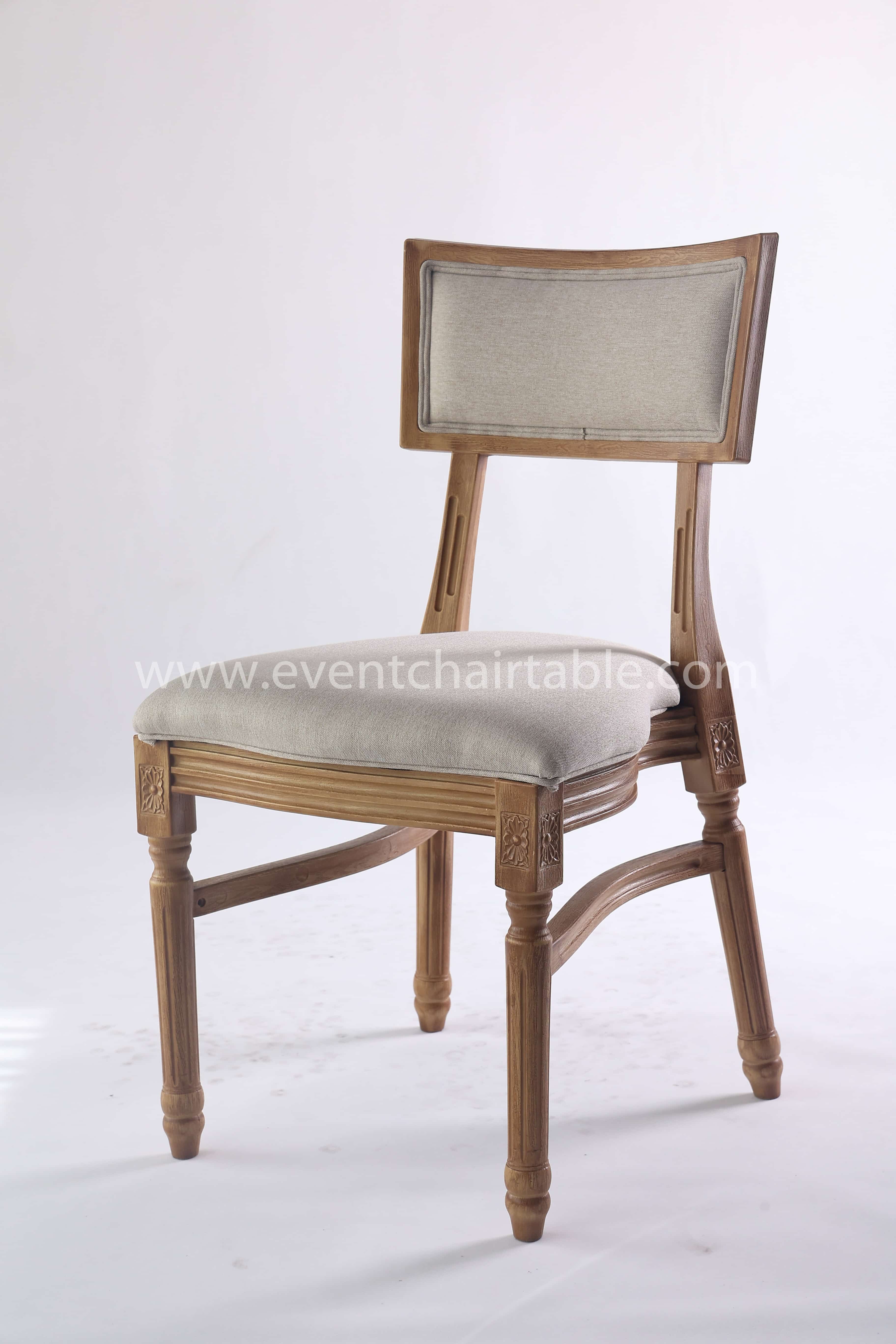 PLASTIC FRANKLIN CHAIR WOODEN LOOK