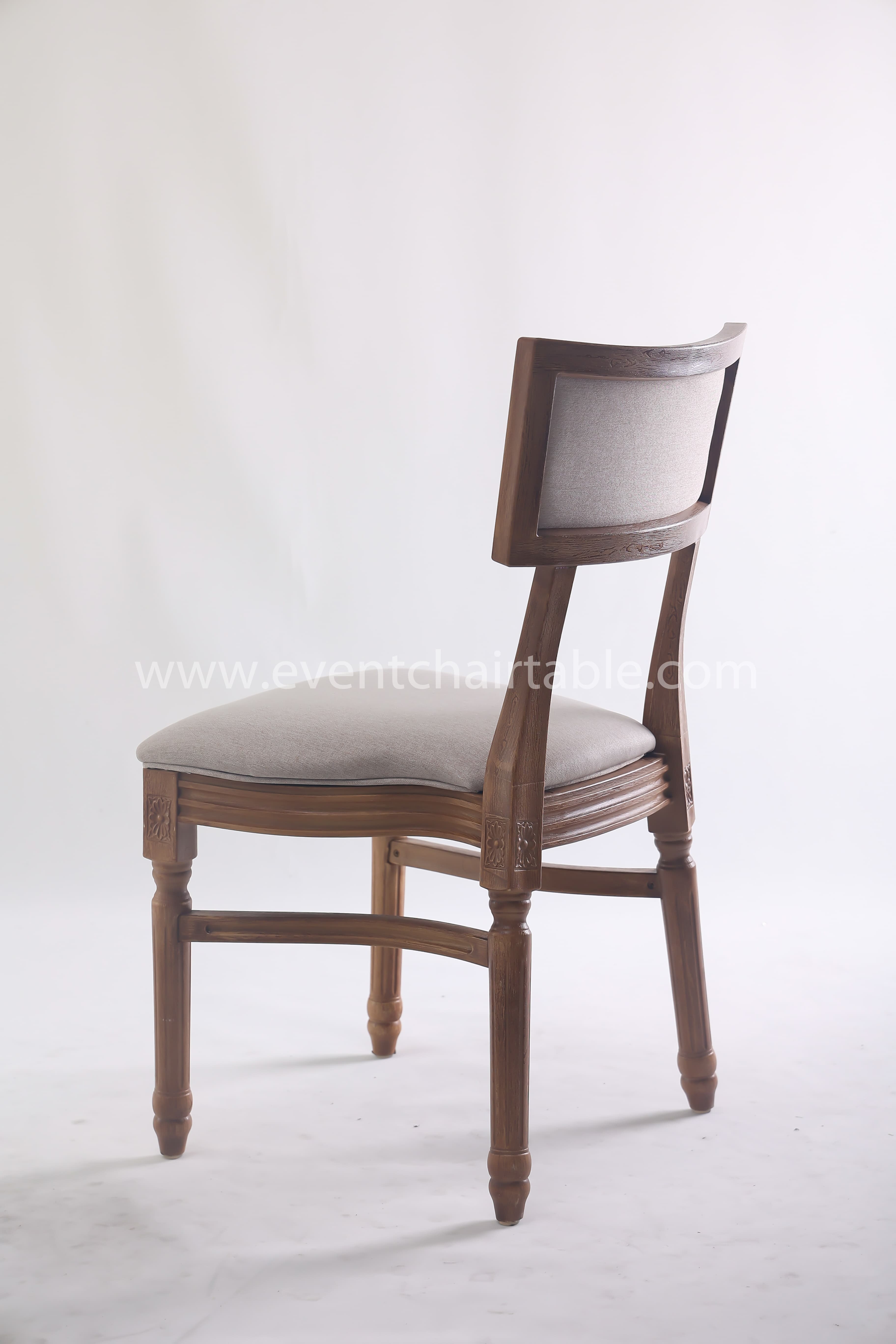 PLASTIC FRANKLIN CHAIR WOODEN LOOK