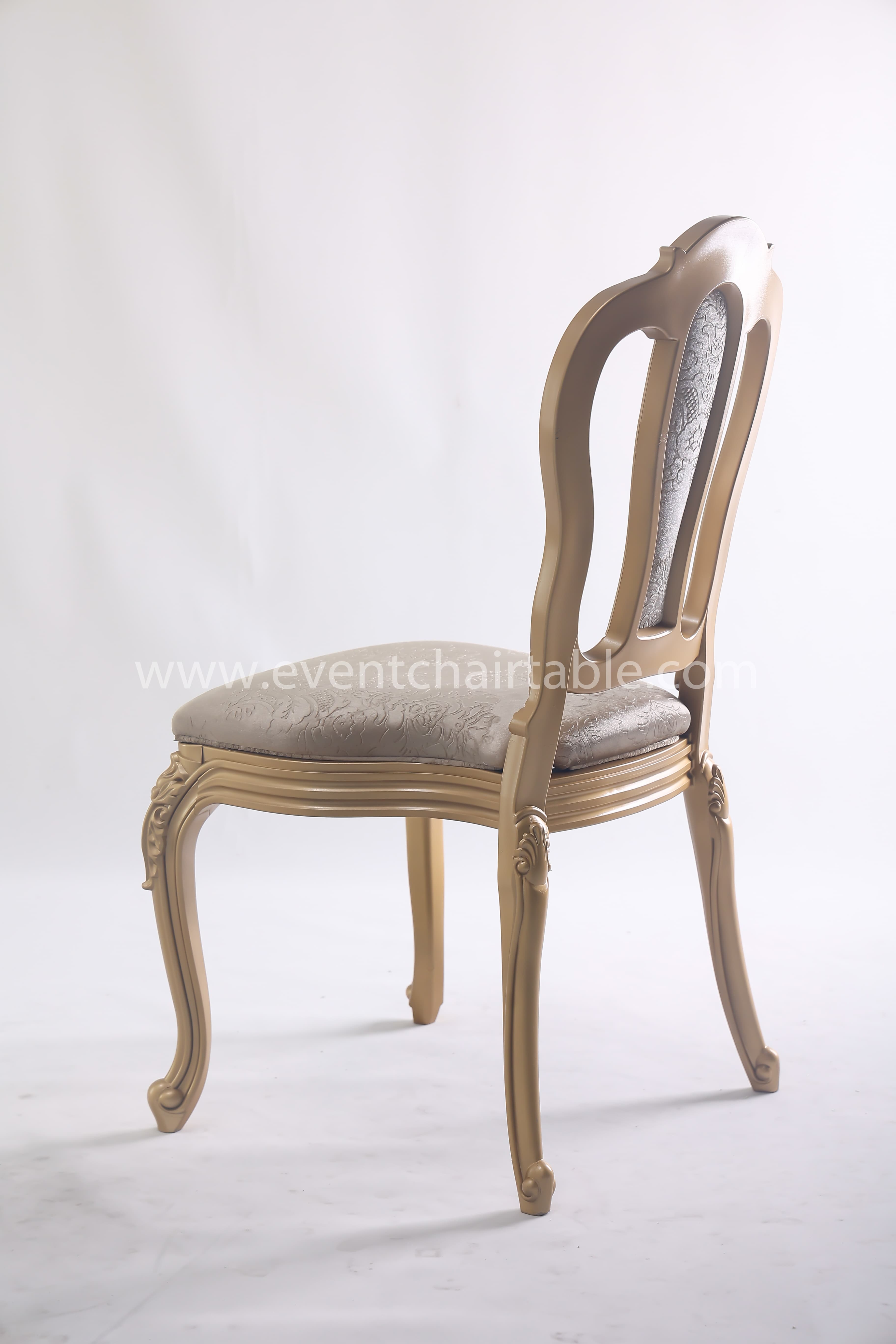 PLASTIC LISETTE CHAIR WOODEN LOOK