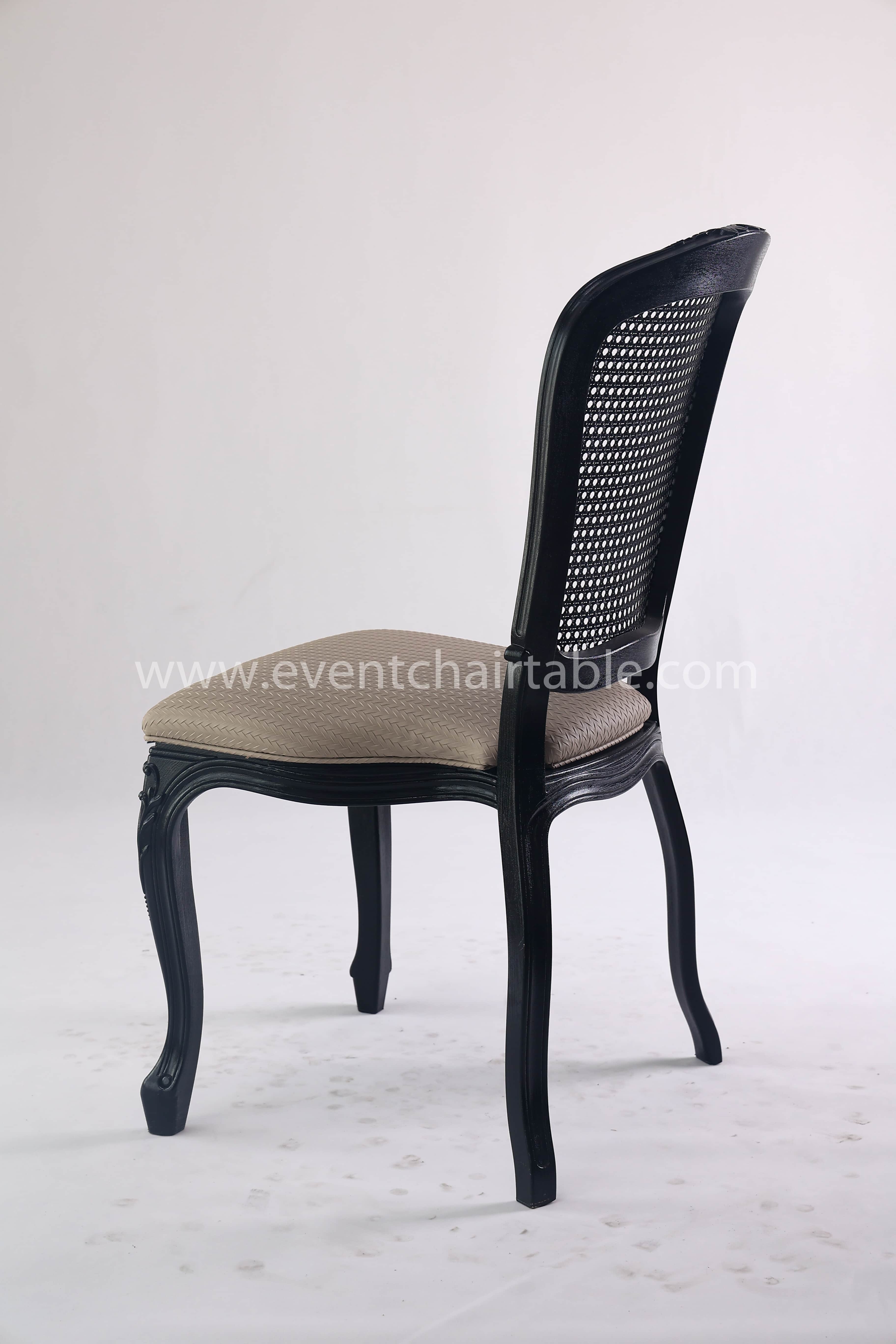 PLASTIC ROYAL CHAIR WOODEN LOOK