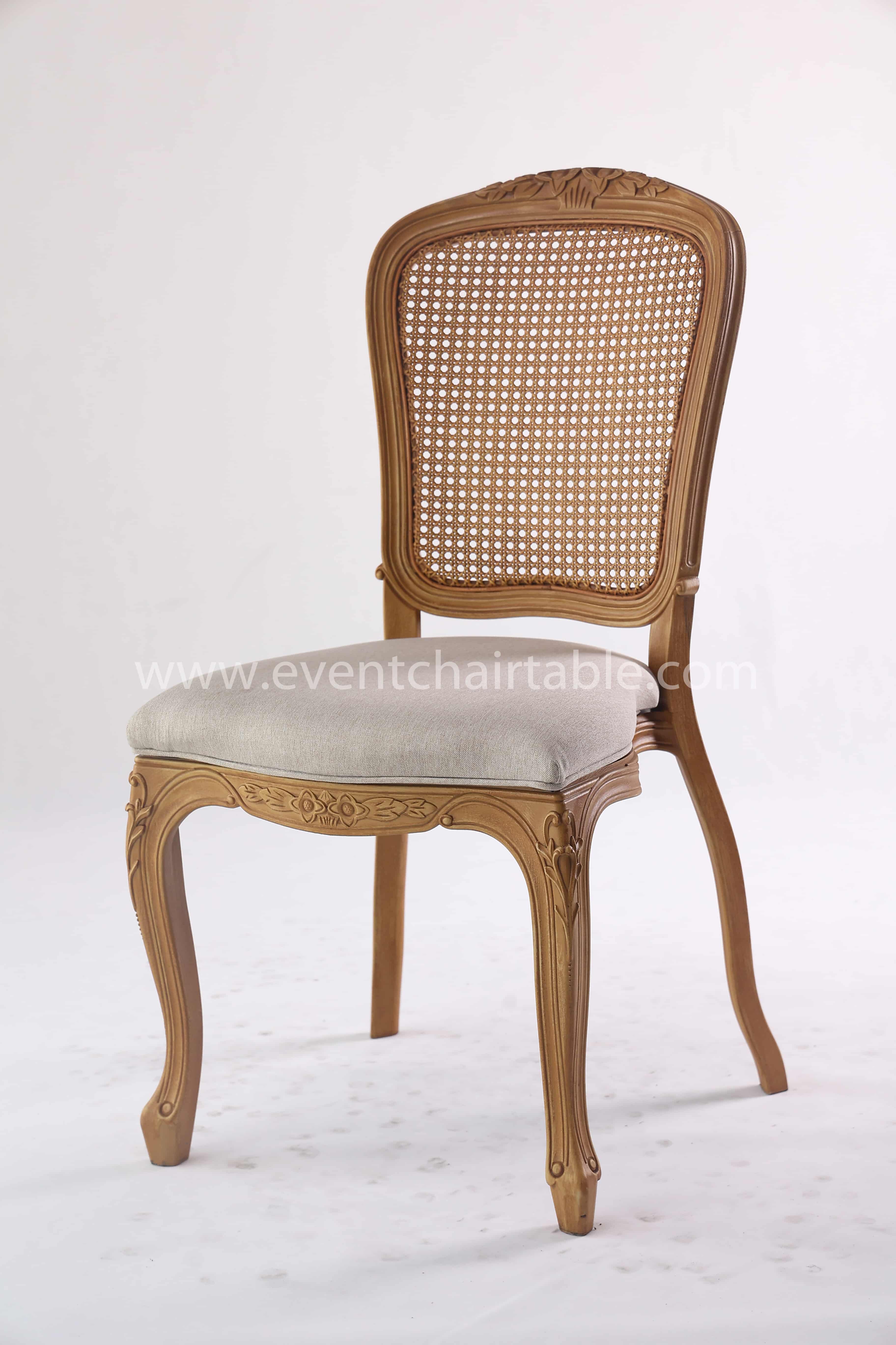 PLASTIC ROYAL CHAIR WOODEN LOOK