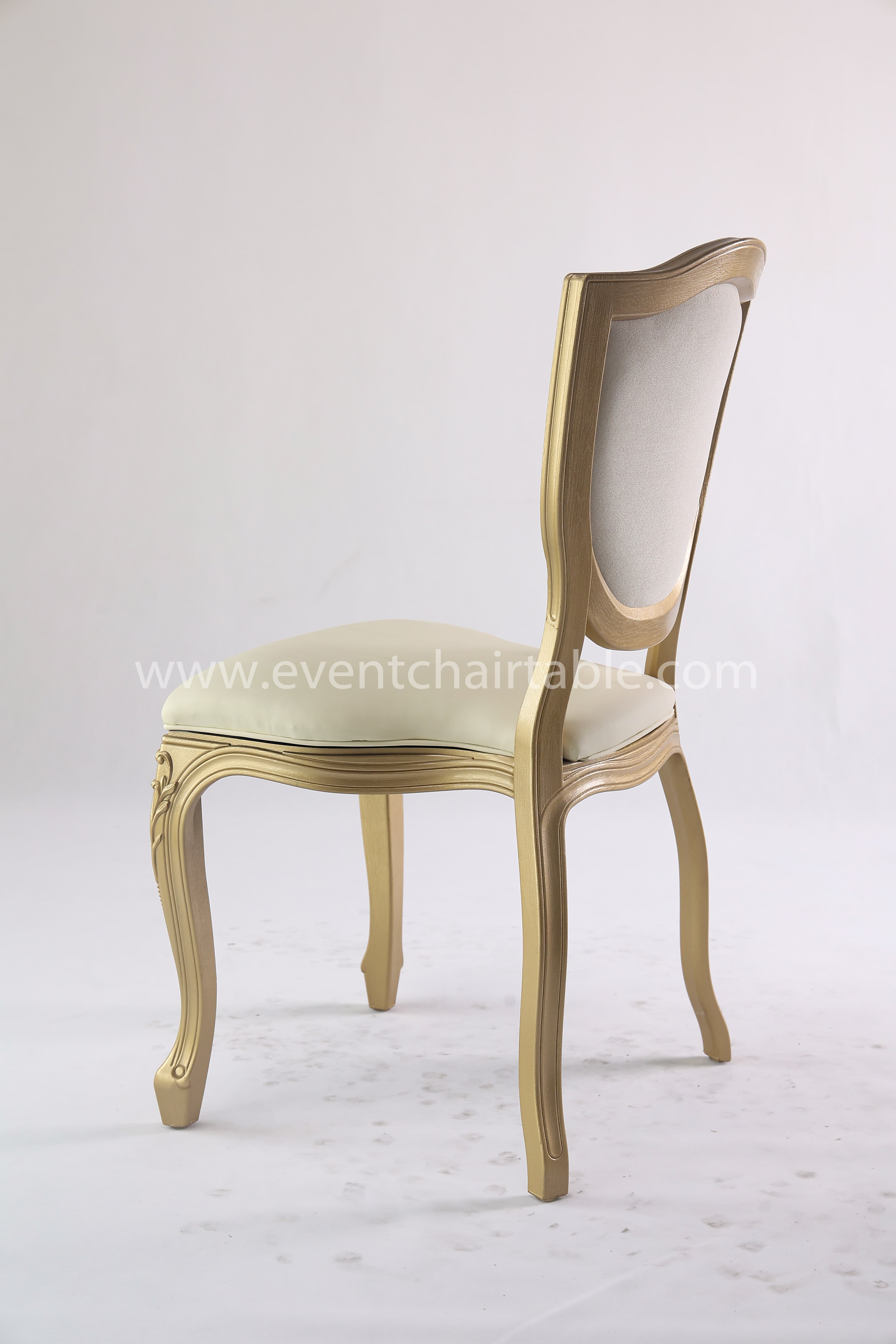 PLASTIC SHIELD BACK CHAIR WOODEN LOOK