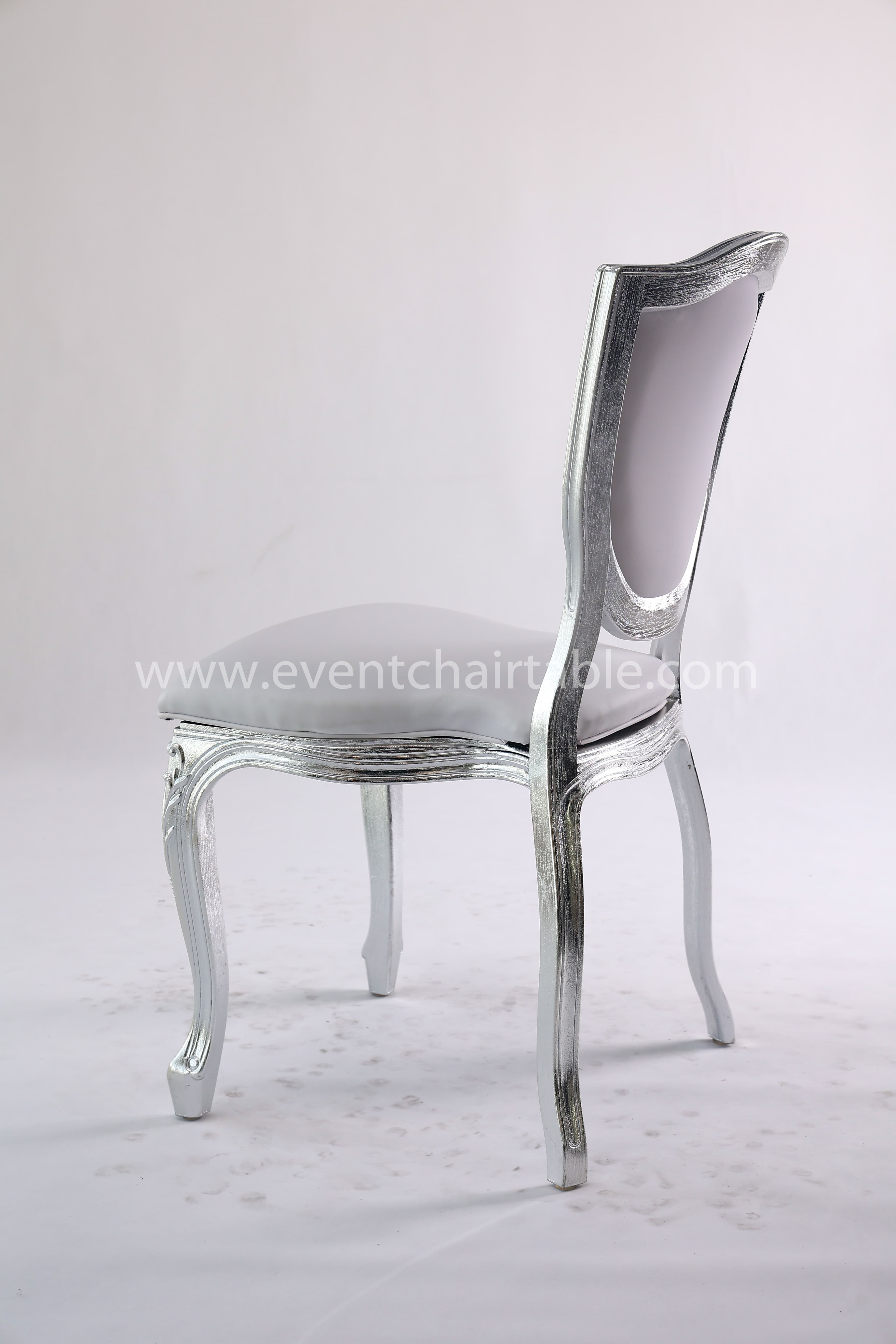 PLASTIC SHIELD BACK CHAIR WOODEN LOOK