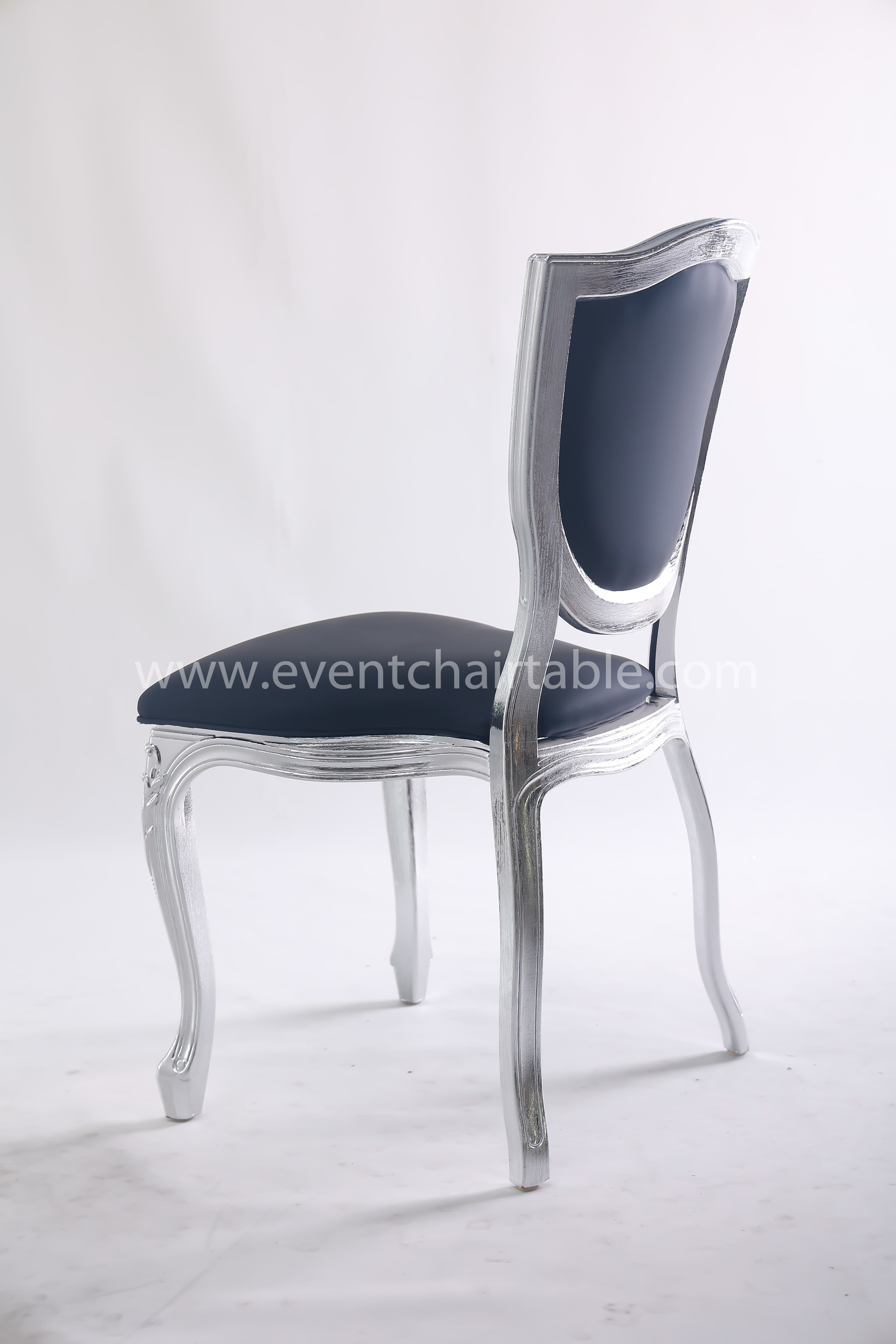 PLASTIC SHIELD BACK CHAIR WOODEN LOOK