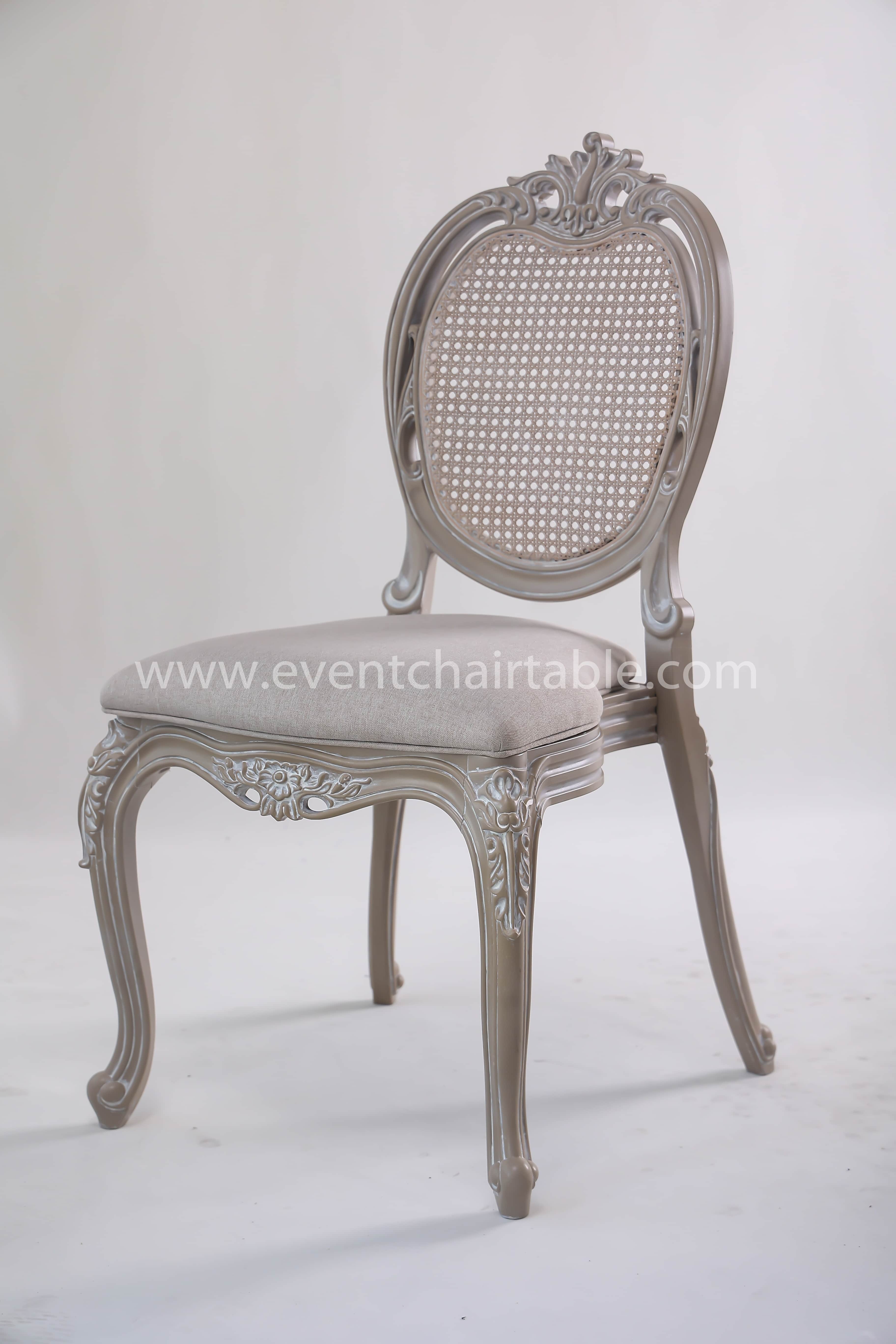 PLASTIC VIVIENNE CHAIR WOODEN LOOK
