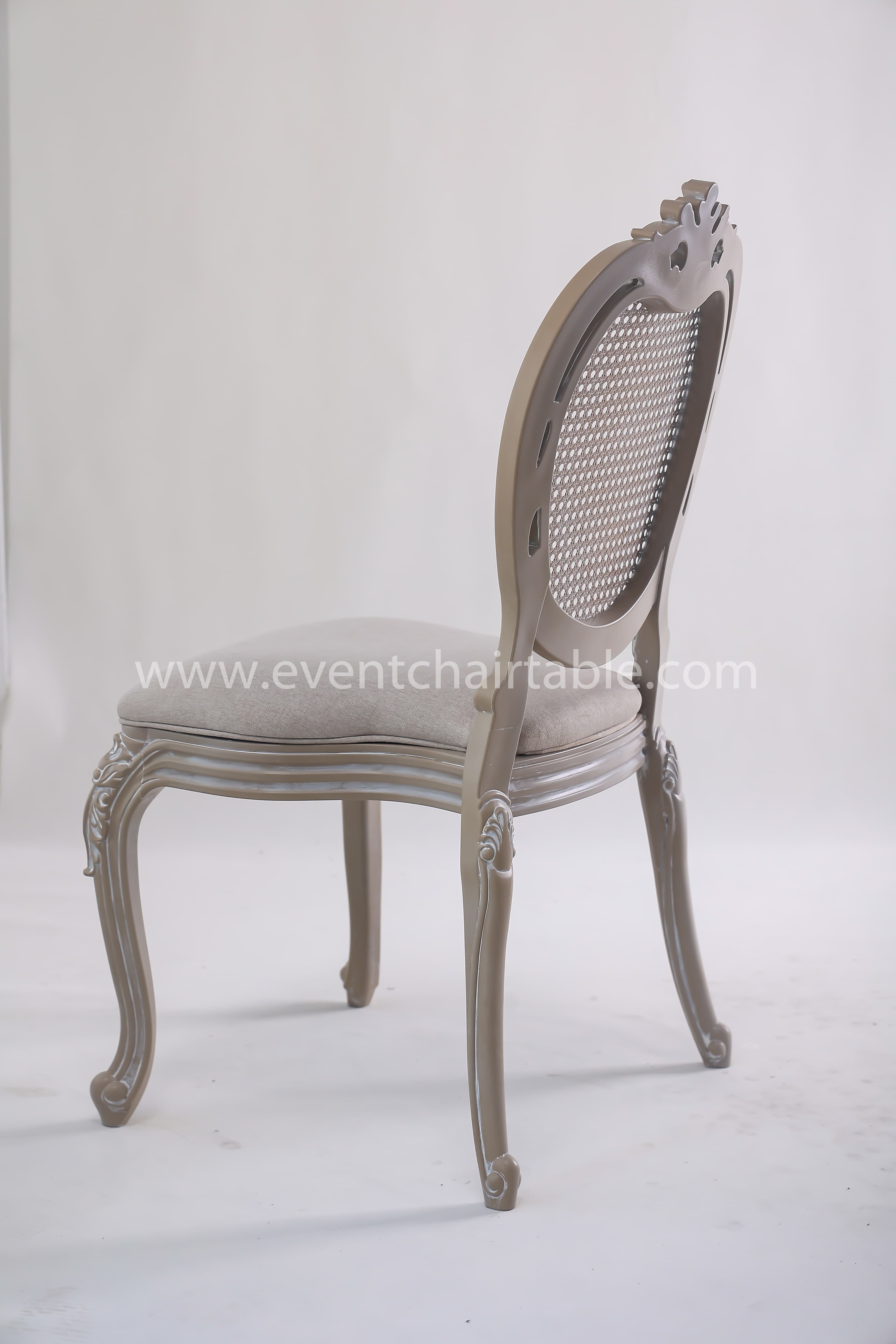 PLASTIC VIVIENNE CHAIR WOODEN LOOK