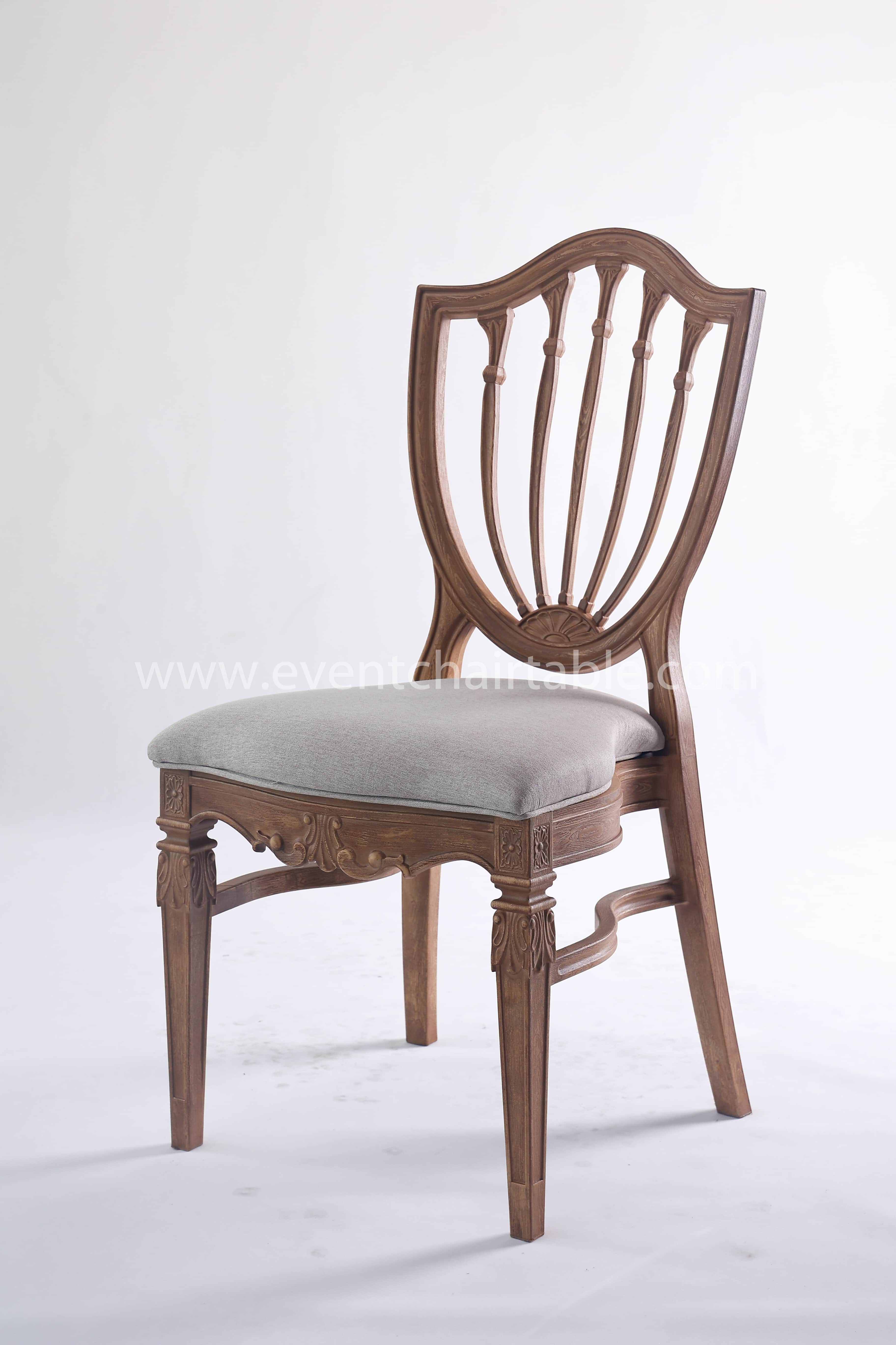PLASTSIC REGAL CHAIR WOODEN LOOK