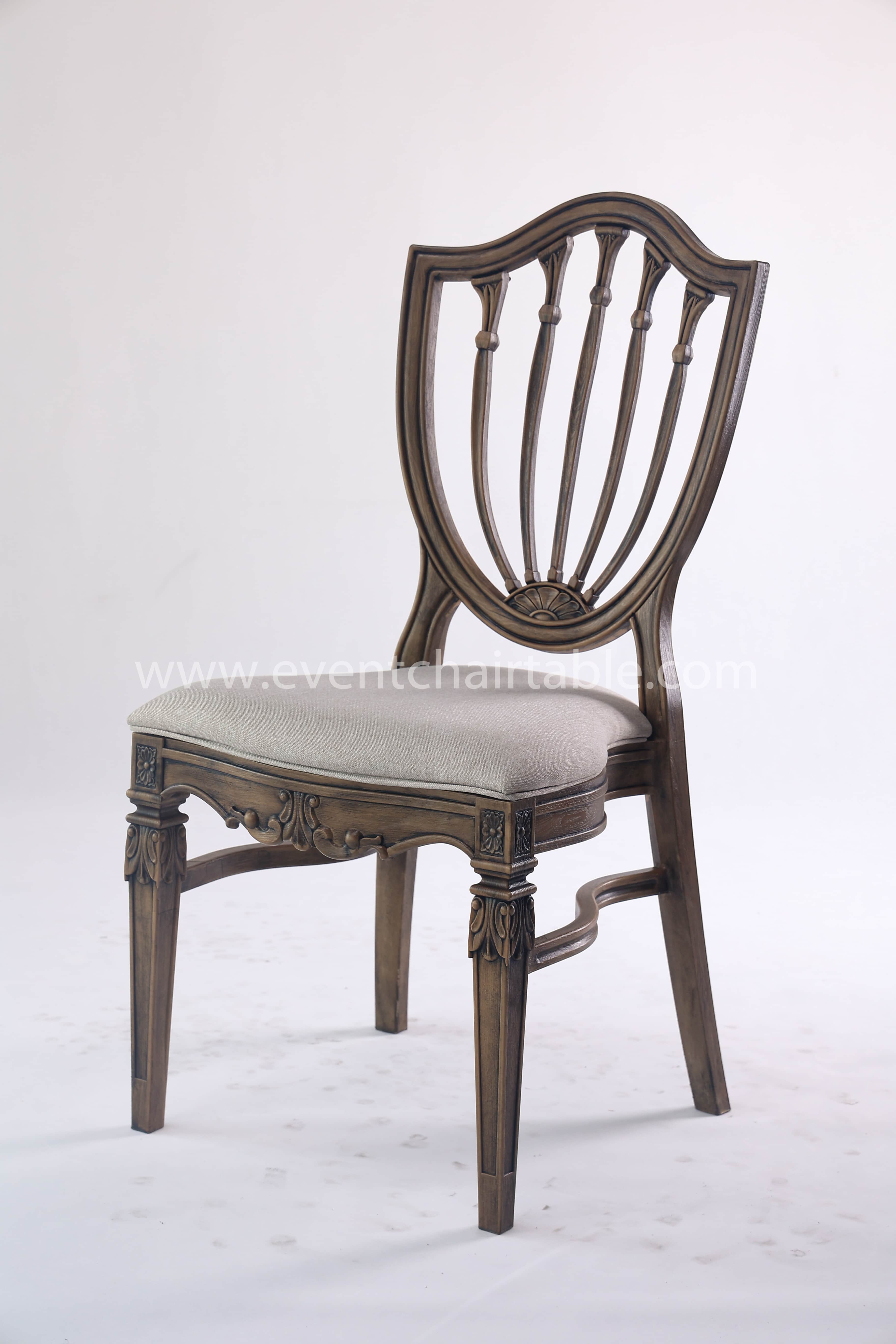 PLASTSIC REGAL CHAIR WOODEN LOOK