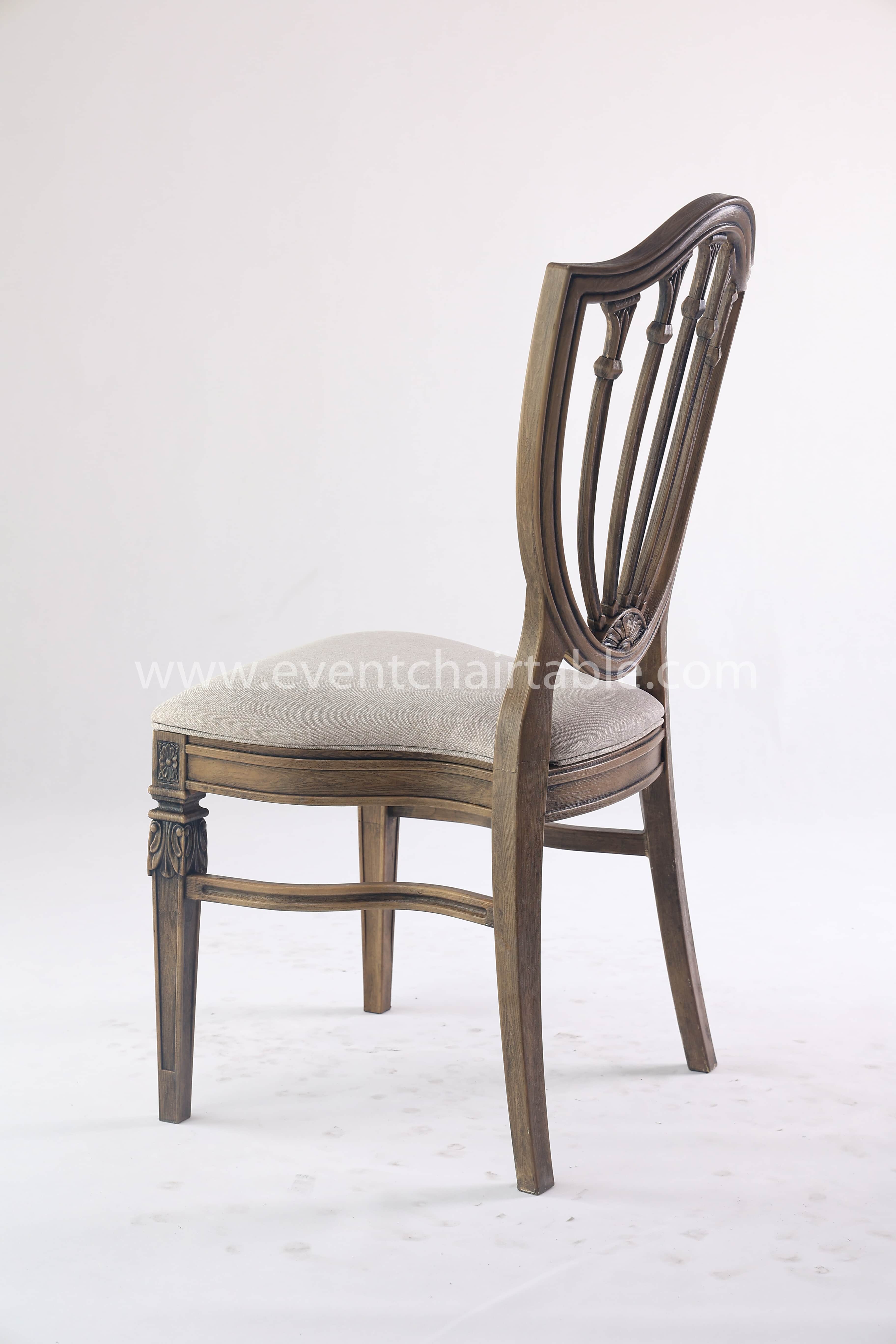 PLASTSIC REGAL CHAIR WOODEN LOOK