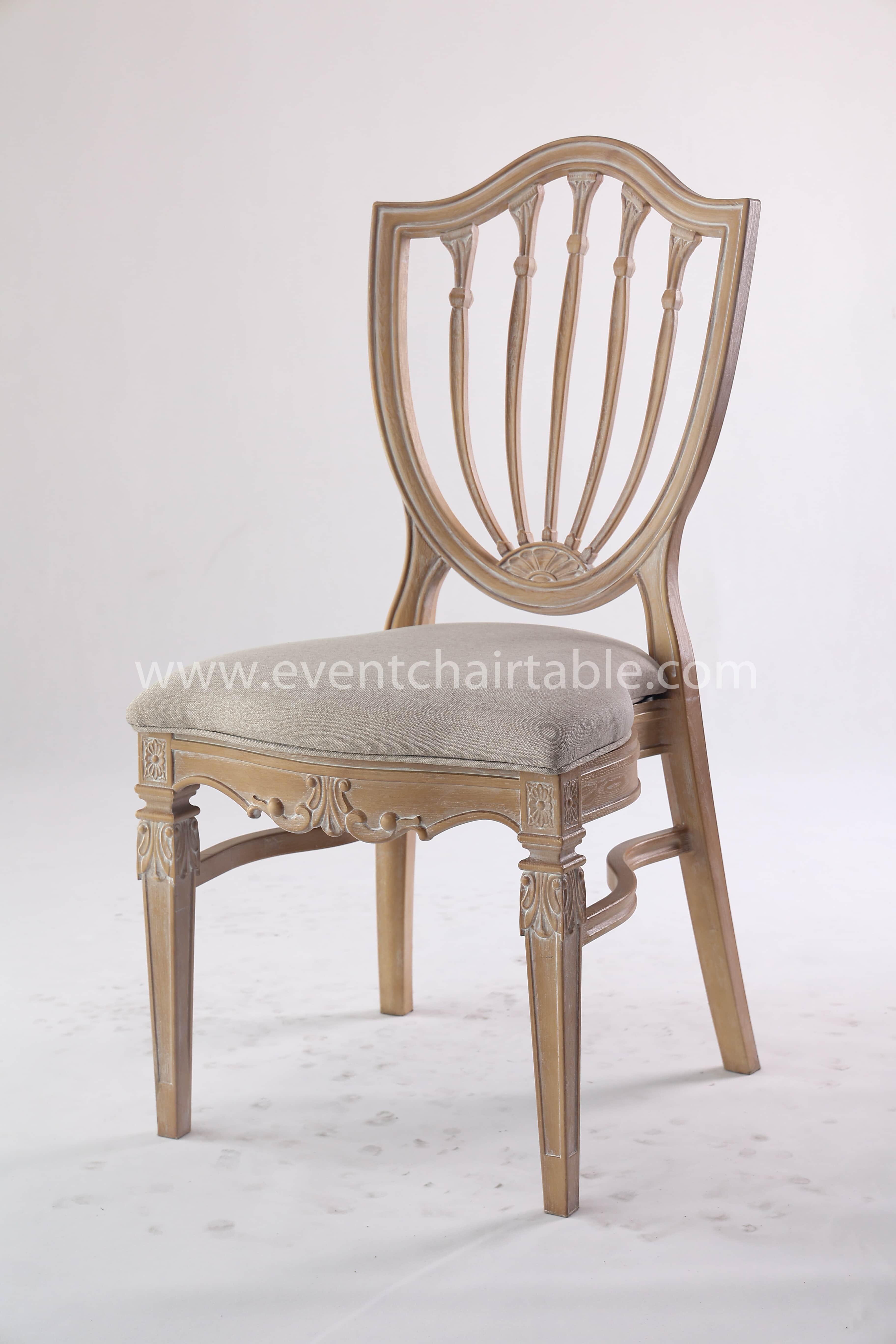 PLASTSIC REGAL CHAIR WOODEN LOOK