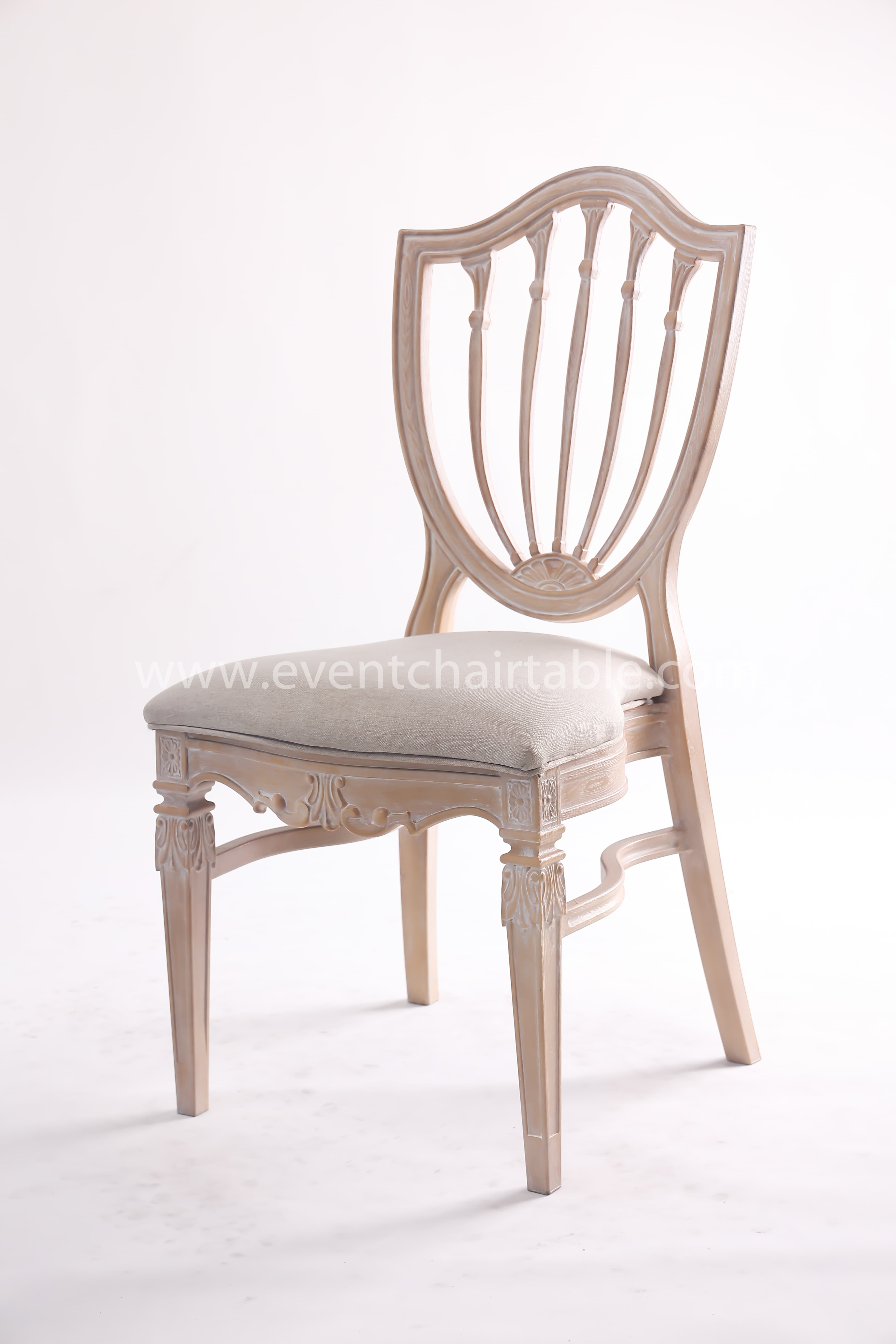 PLASTSIC REGAL CHAIR WOODEN LOOK